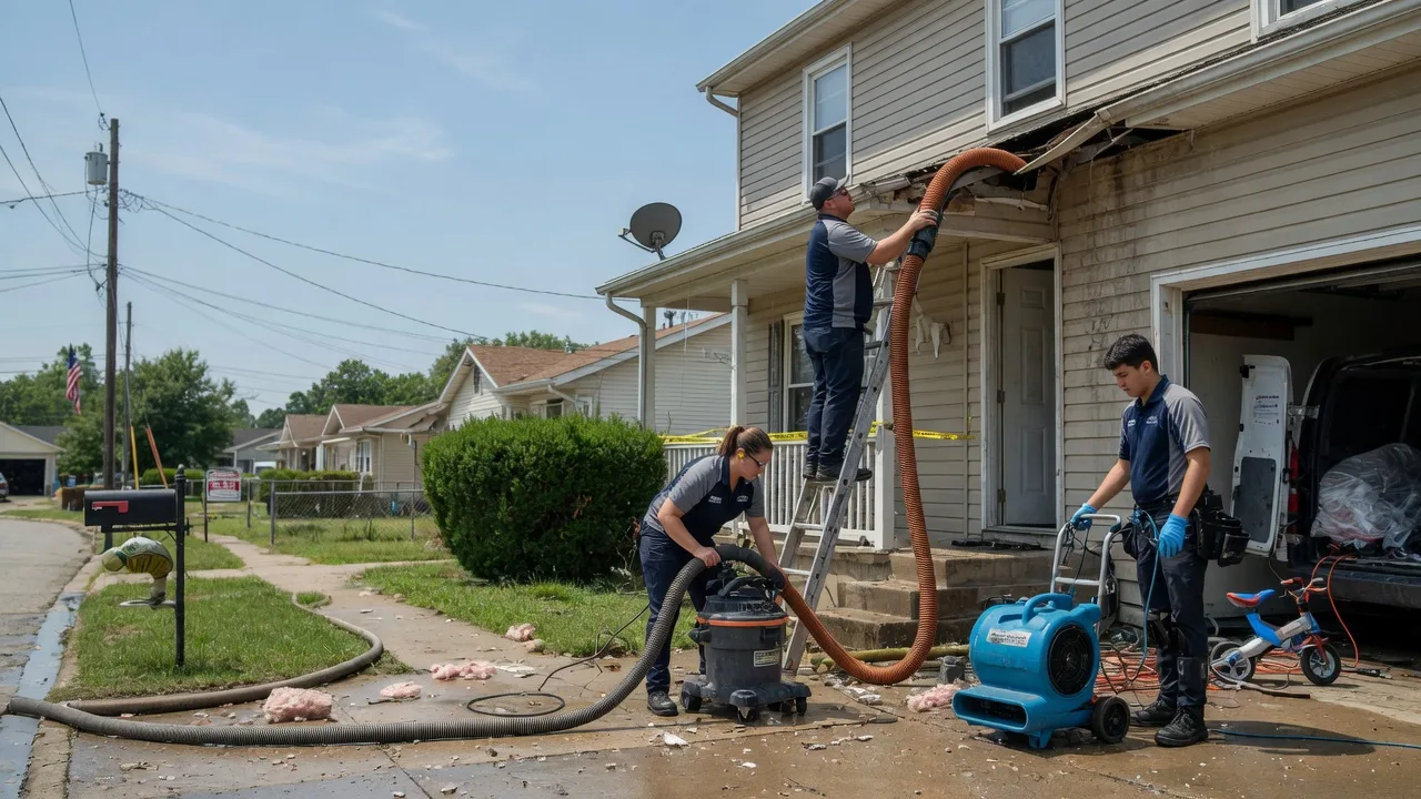 Water Damage Restoration in New Salem, PA near me